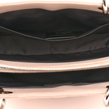 Chanel Caviar Quilted Grand Shopping Tote GST Light Pink 6 of 10