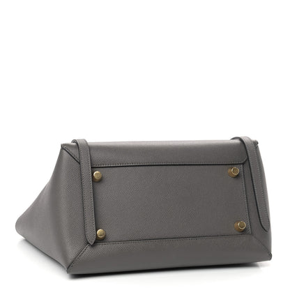 Celine Grained Calfskin Mini Belt Bag Grey 3 of 8