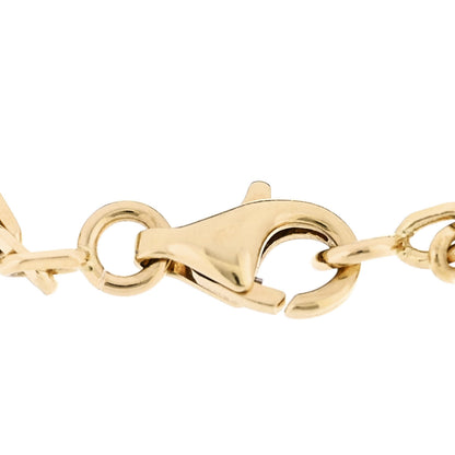Van Cleef & Arpels 18K Yellow Gold Black Onyx 5 Motifs Vintage Alhambra Bracelet 3 of 6