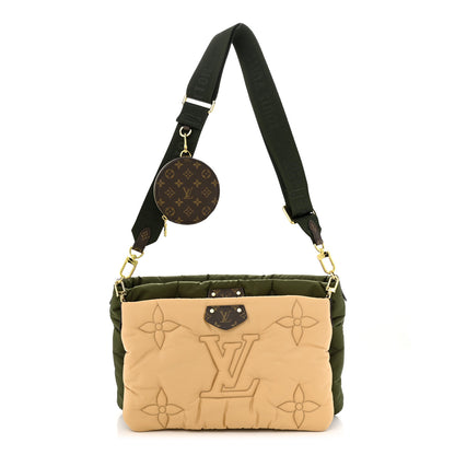 Louis Vuitton Econyl Monogram Pillow Maxi Multi Pochette Accessories Kaki Beige 1 of 10