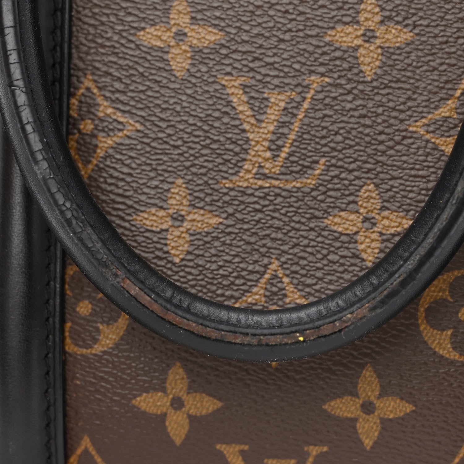 Louis Vuitton Monogram Soufflot MM Black 10 of 12
