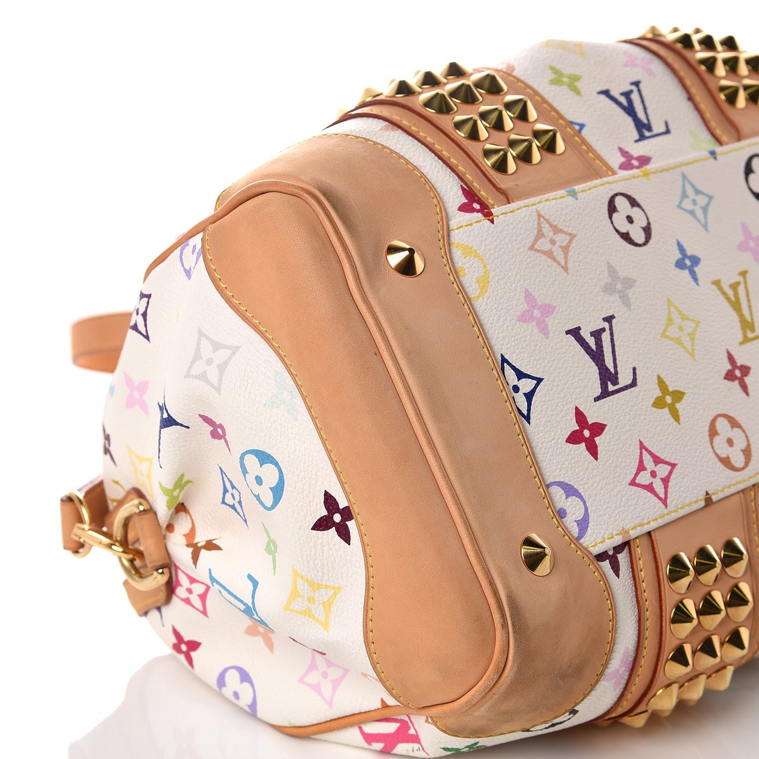Louis Vuitton Monogram Multicolor Courtney MM White 5 of 17