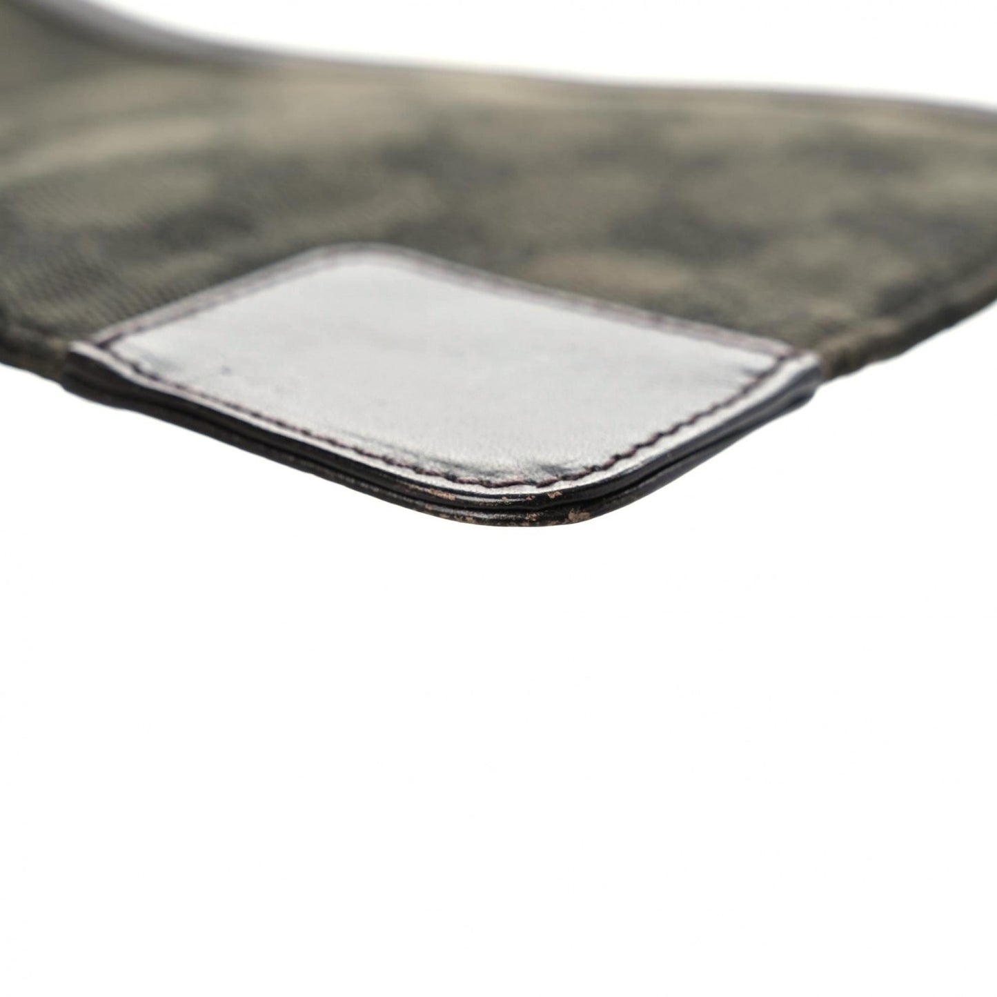 Monogram Zip Pouch Green