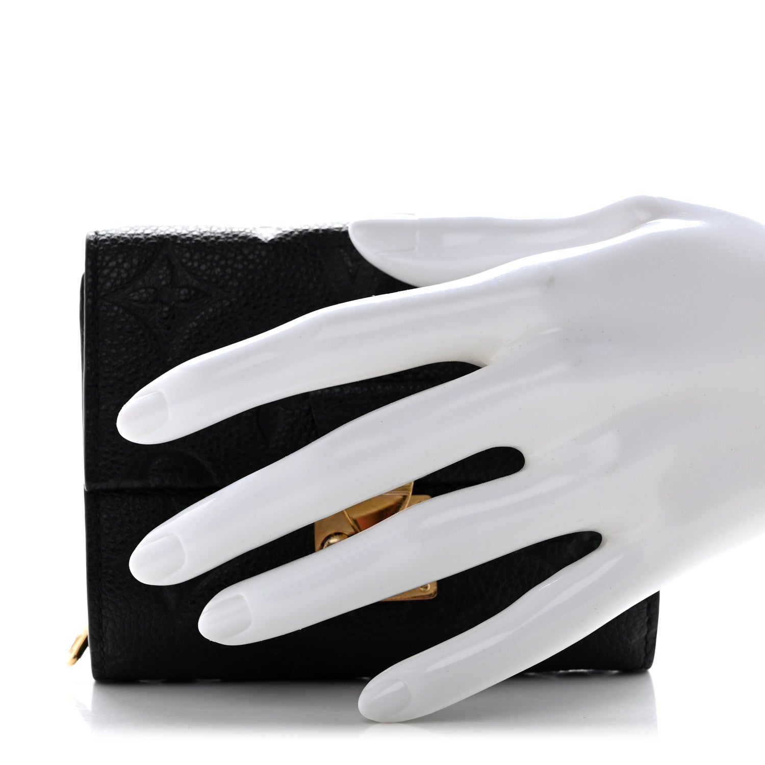 Louis Vuitton Empreinte Metis Compact Wallet Black 2 of 7