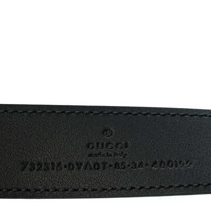 Gucci Calfskin Belt 85 34 Black 5 of 5