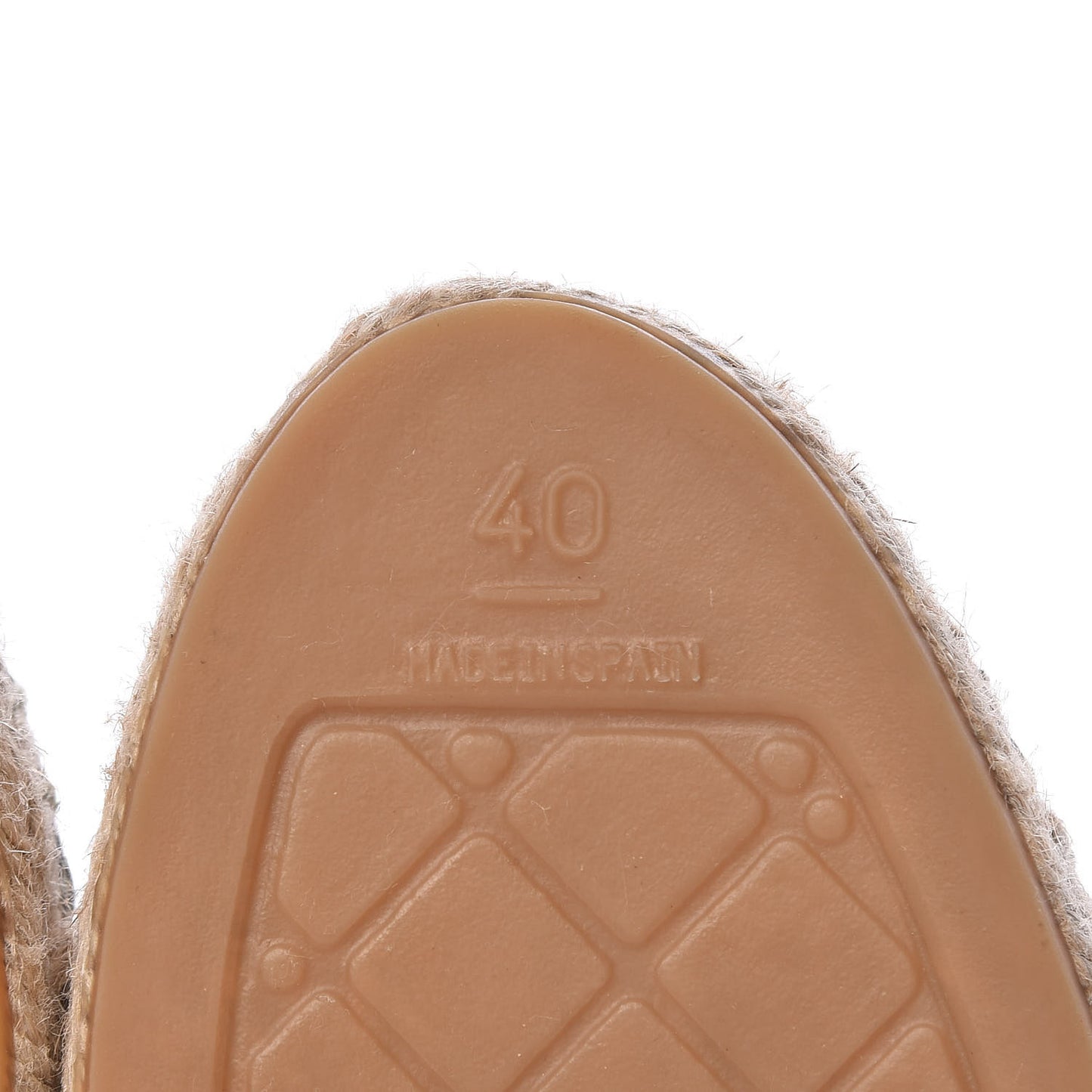 Fabric Biarritz CC Espadrilles 40 Blue Green
