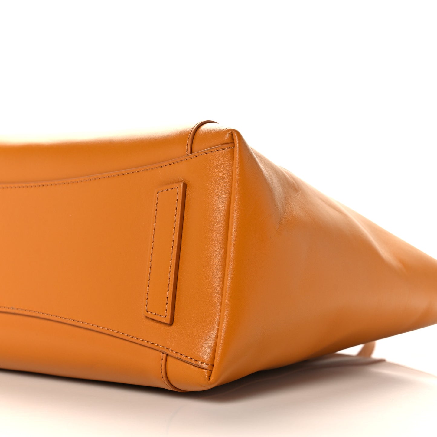 Box Calfskin Small Antigona Sport Top Handle Bag Pumpkin