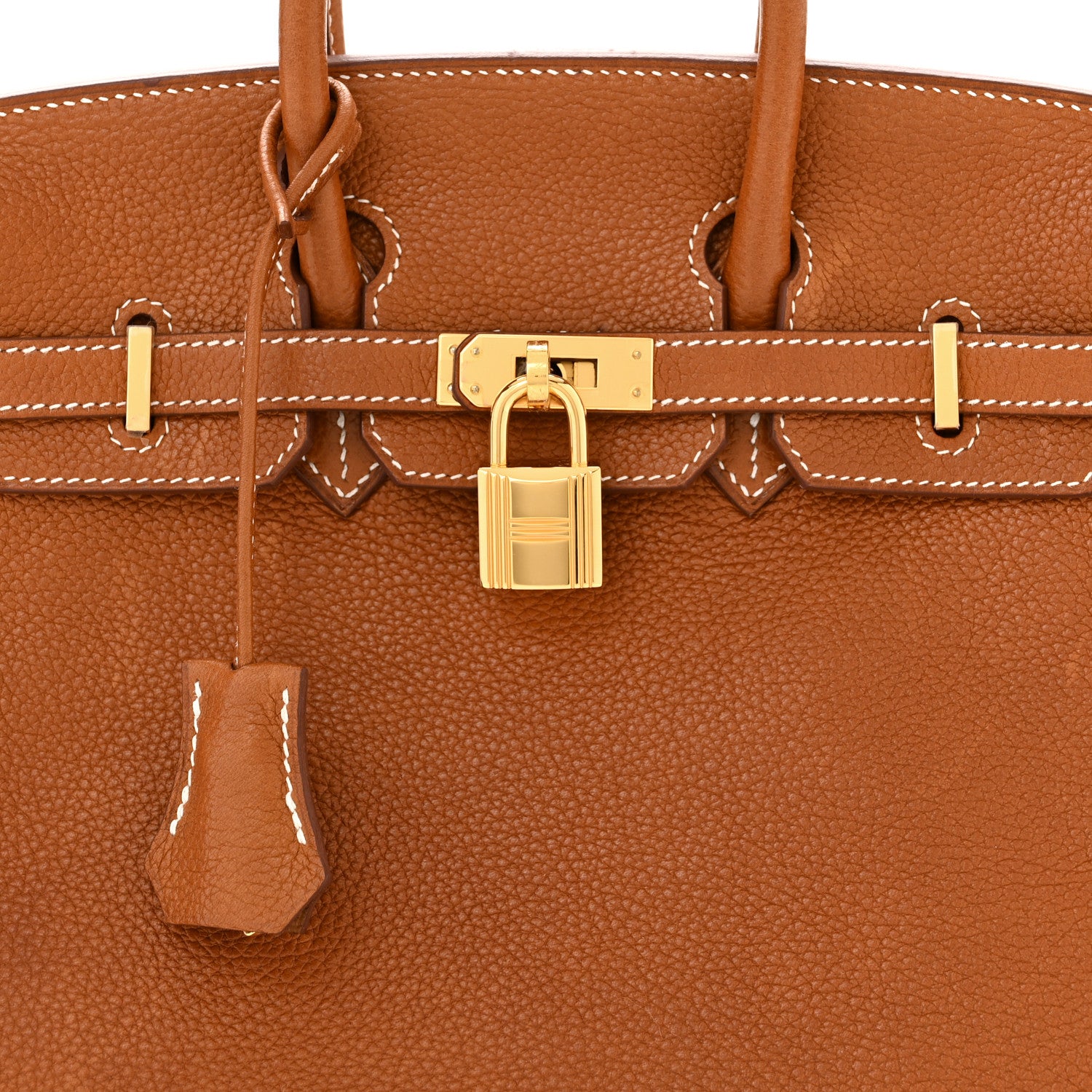 Hermes Natural Barenia Faubourg Birkin 25 Fauve 8 of 16