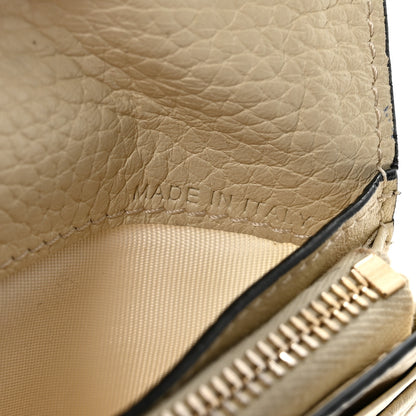 Valentino Garavani Calfskin Rockstud Bi-Fold Card Holder Ivory 7 of 8