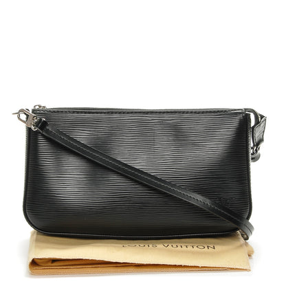 Louis Vuitton Epi Pochette Accessories NM Black 8 of 8