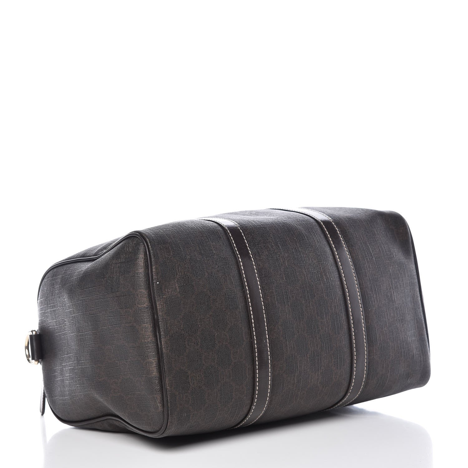 Gucci GG Supreme Monogram Medium Boston Dark Brown 4 of 20