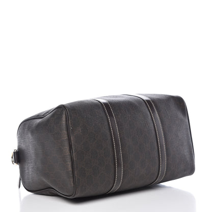Gucci GG Supreme Monogram Medium Boston Dark Brown 4 of 20
