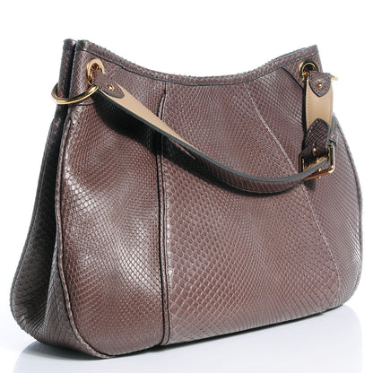 Louis Vuitton Python Galliera PM Gris 3 of 8
