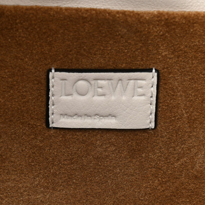 Loewe Calfskin Small Flamenco Knot Bag White 5 of 7