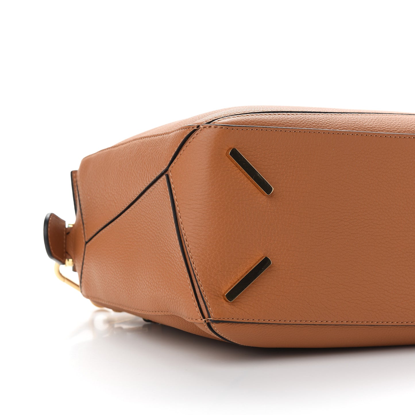Calfskin Medium Puzzle Bag Tan