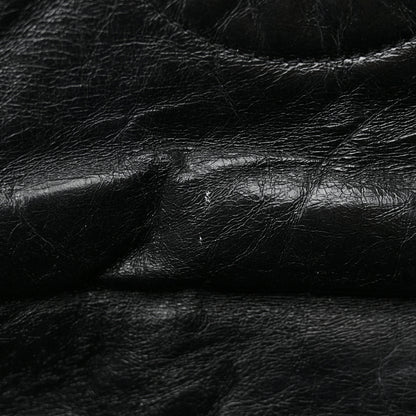 Chanel Glazed Calfskin Twisted Maxi Flap Black 14 of 19
