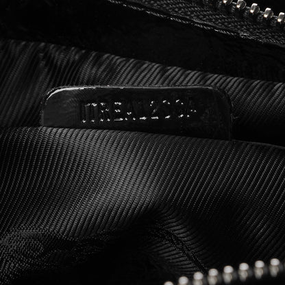 Burberry Patent Ruffled Medium Lowry Black 9 of 9