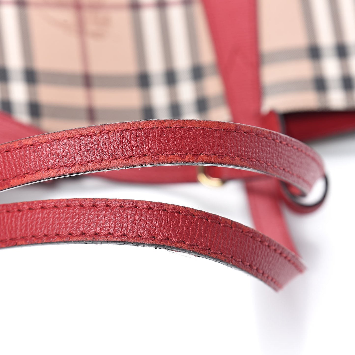 Haymarket Check Reversible Tote Red