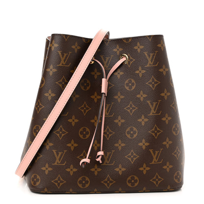 Louis Vuitton Monogram Neonoe MM Rose Poudre 1 of 9