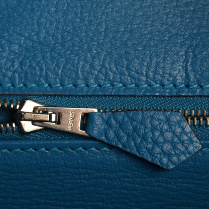 Hermes Taurillon Clemence Birkin 30 Mykonos 12 of 24