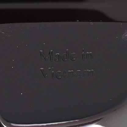 Hermes Lacquered Wood Elephant Lao Paperweight Aubergine 7 of 8