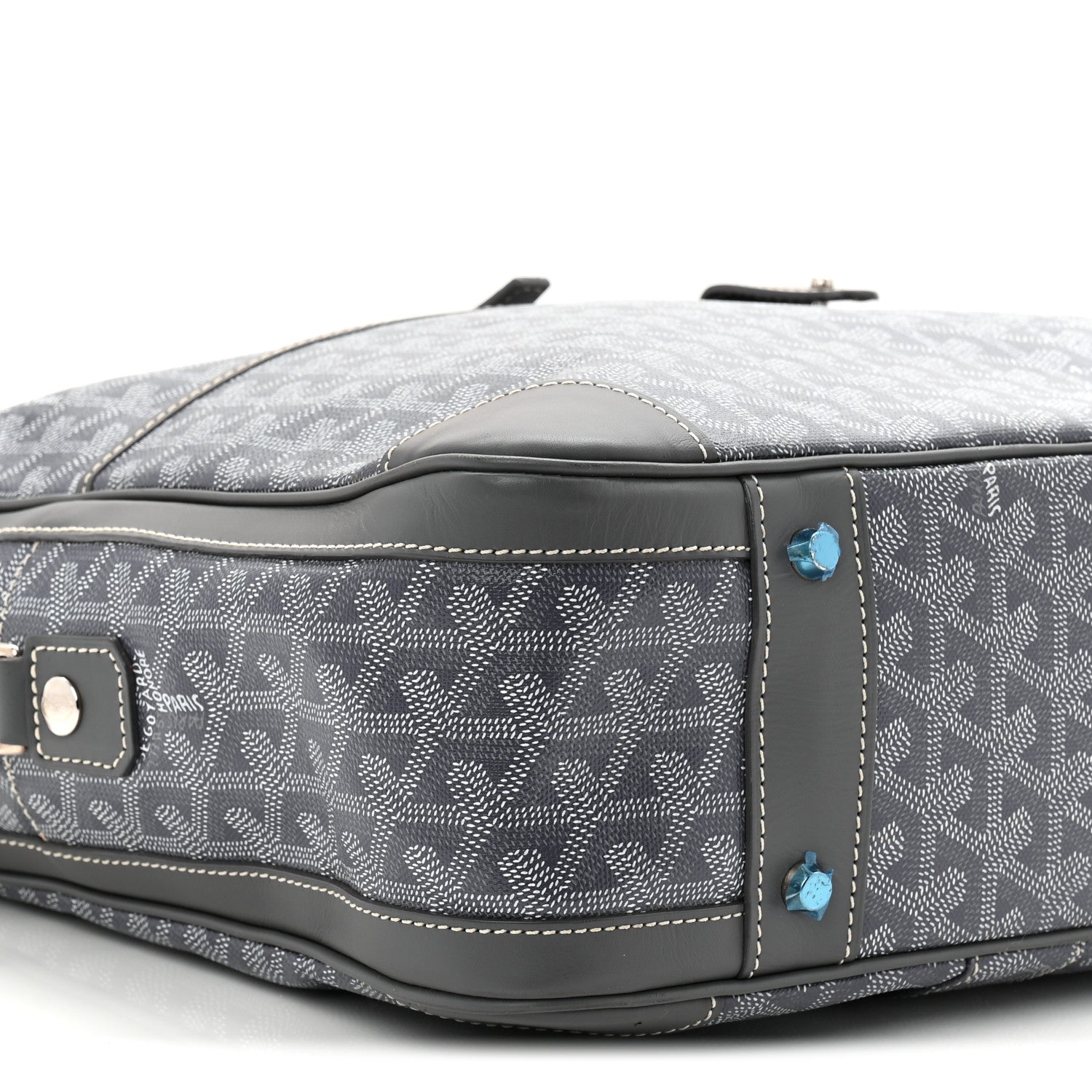 Goyard Goyardine Ambassade MM Briefcase Grey 15 of 19