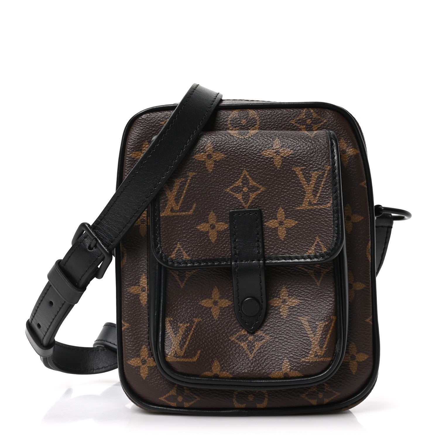 Louis Vuitton Monogram Macassar Christopher Wearable Wallet 1 of 9