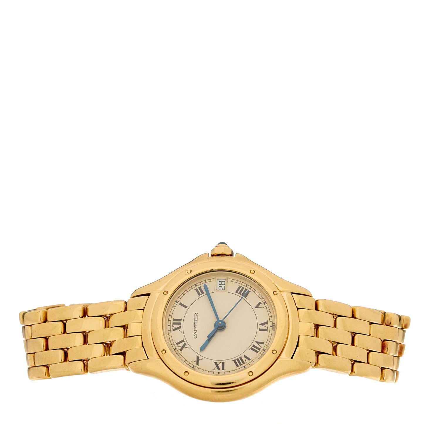 18K Yellow Gold 26mm Cougar Quartz Watch