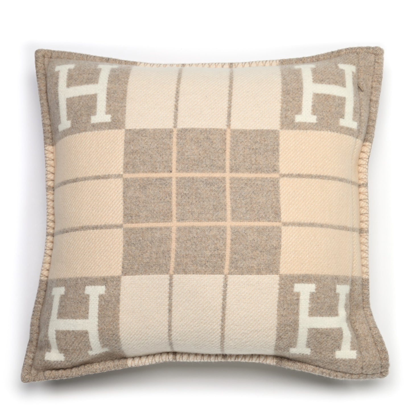 Wool Cashmere Avalon III Pillow PM Coco Camomille