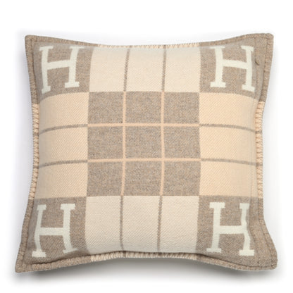 Hermes Wool Cashmere Avalon III Pillow PM Coco Camomille 2 of 3