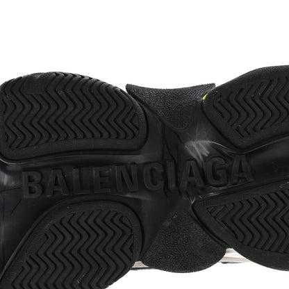 Balenciaga Fabric Mesh Womens Triple S Sneakers 35 Grey Black Jaune Fluo 6 of 11