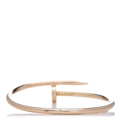 Cartier 18K Yellow Gold Juste Un Clou Bracelet 17 3 of 5