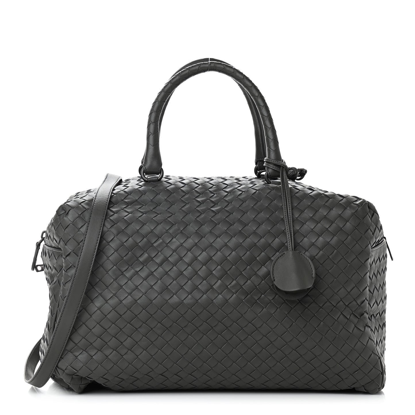 Nappa Intrecciato Boston Grey