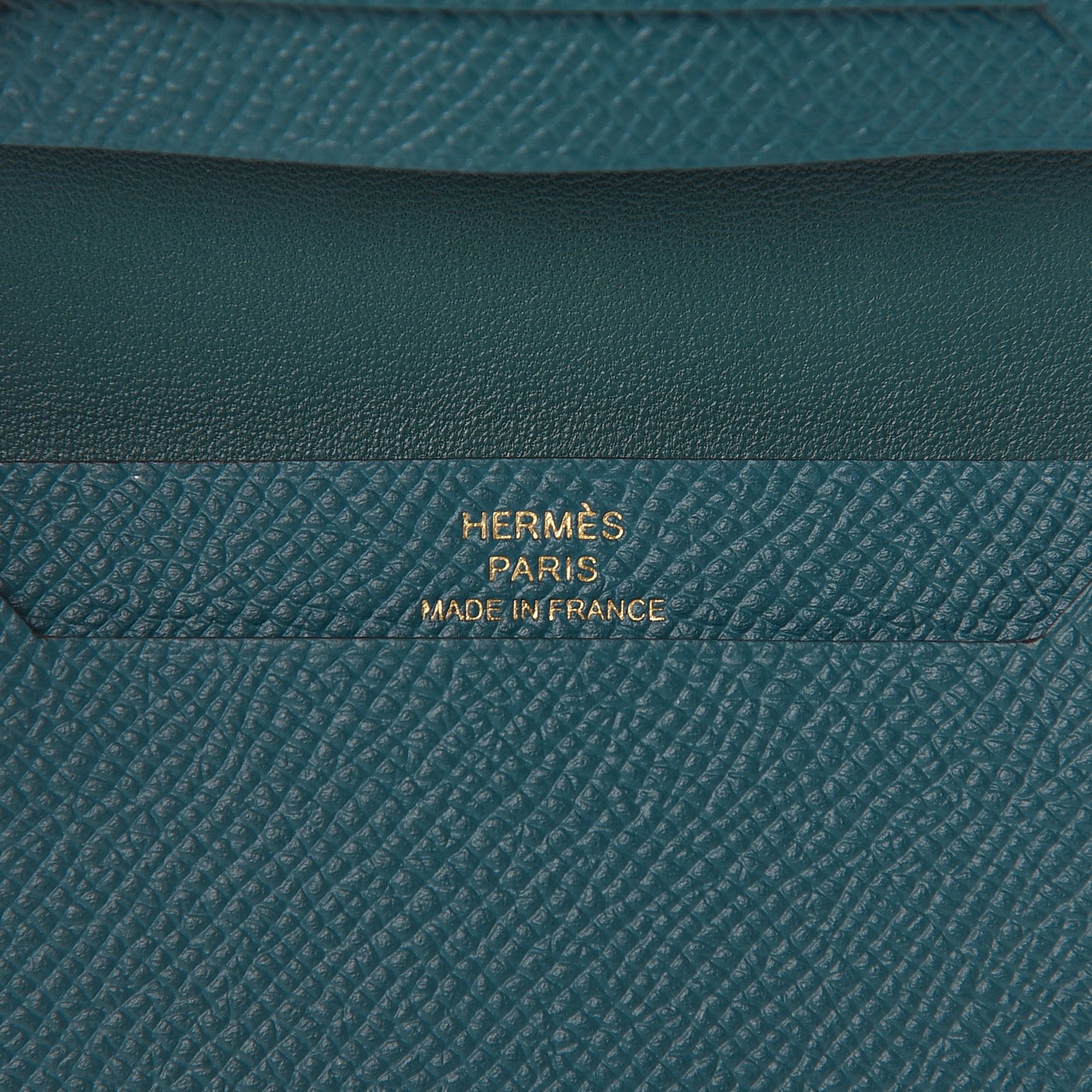 Epsom Bearn Card Holder Wallet Vert Bosphore