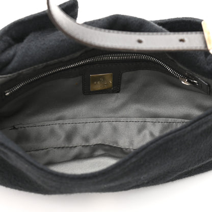 Fendi Wool Baguette Black 5 of 11