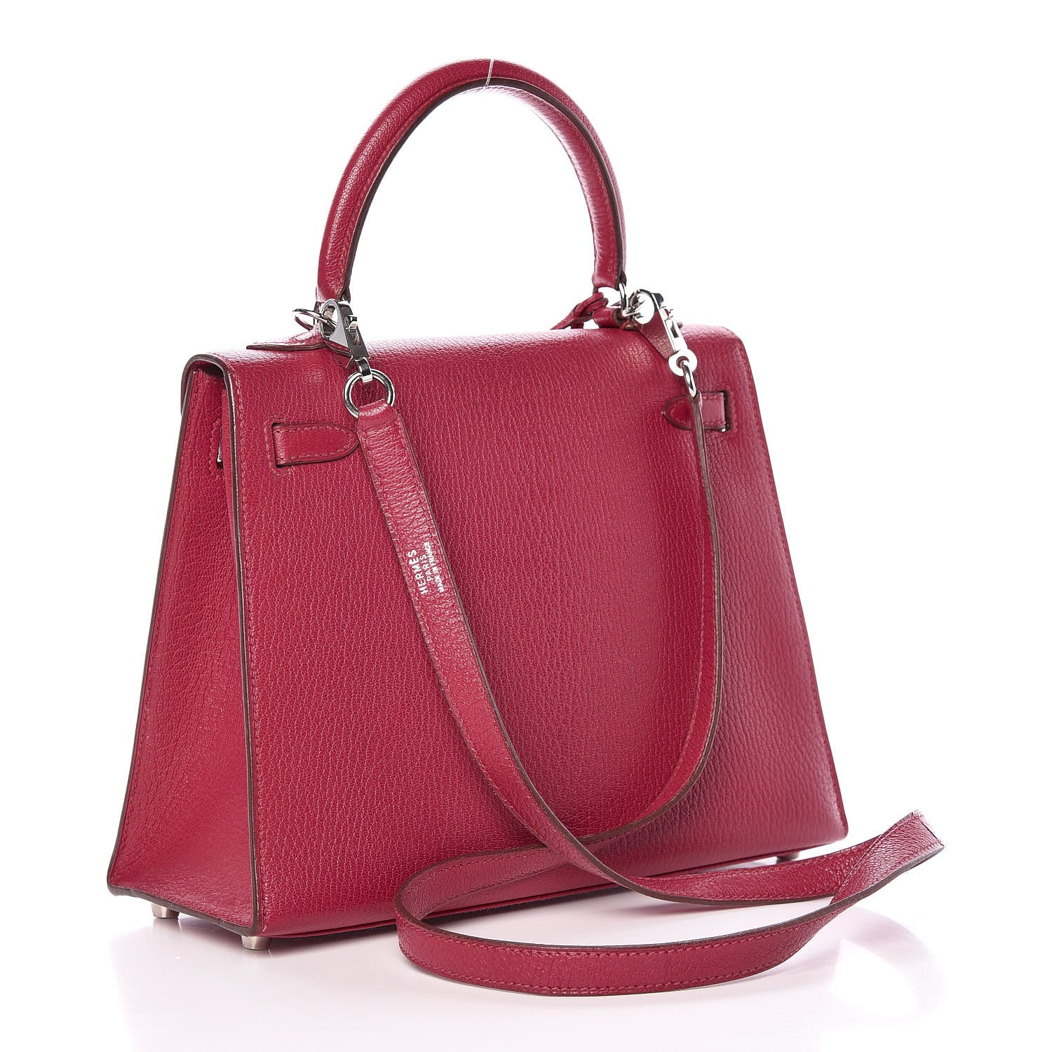 Hermes Chevre Kelly Sellier 25 Framboise 4 of 45