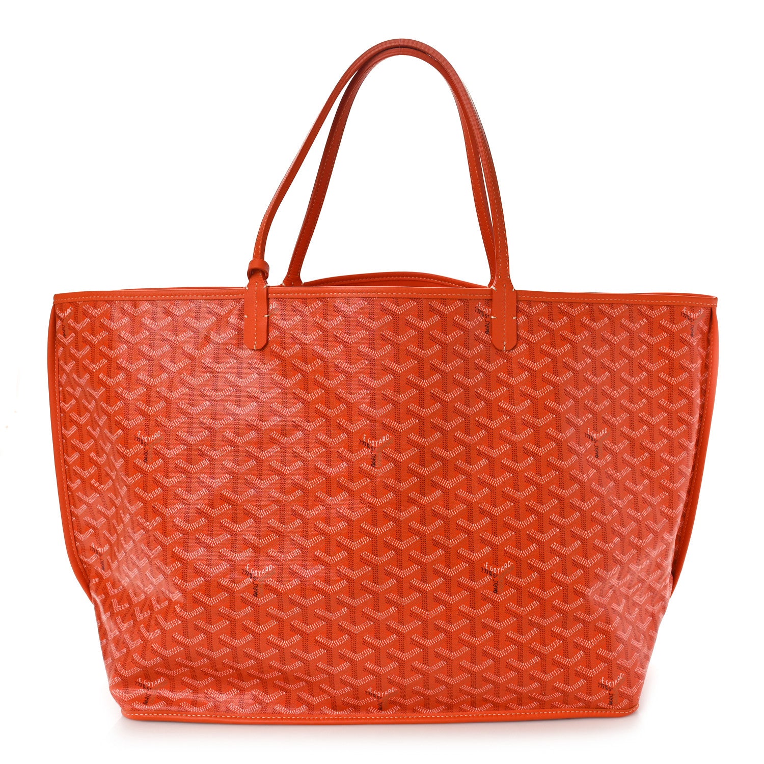 Goyard Goyardine Reversible Anjou GM Orange 2 of 9