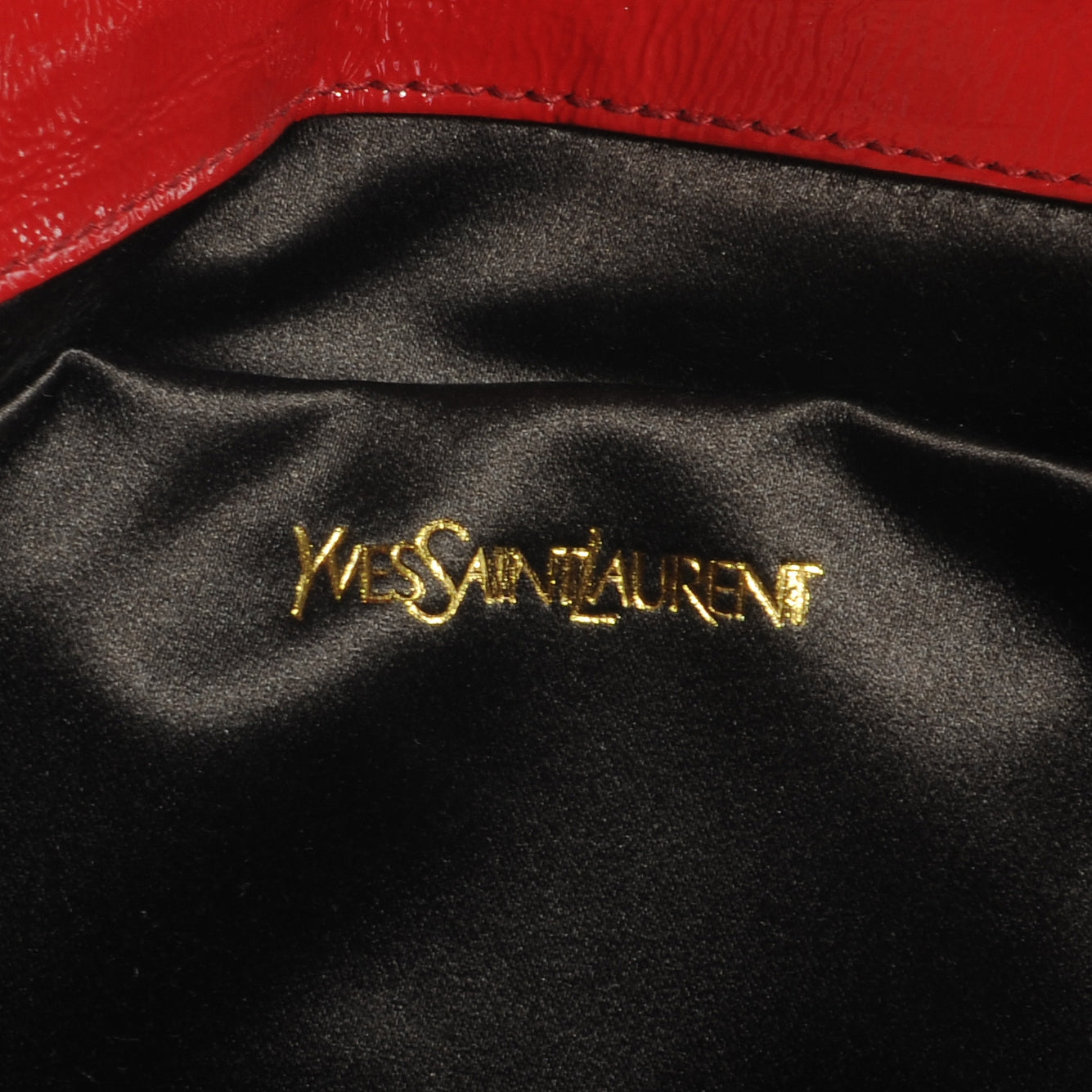 Patent Belle de Jour Clutch Red