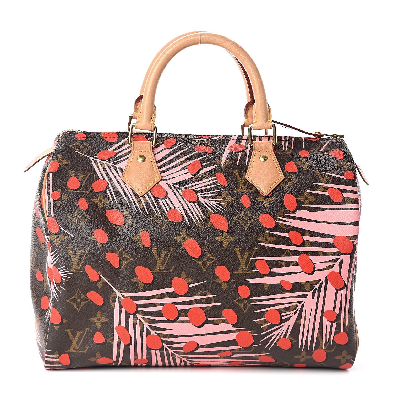 Louis Vuitton Monogram Jungle Dots Speedy 30 Sugar Pink Poppy 1 of 9