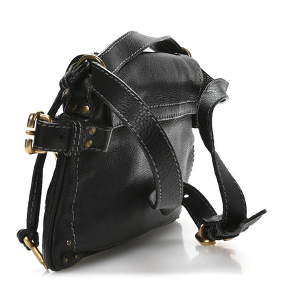 Chloe Calfskin Small Paddington Capsule Satchel Black 3 of 11