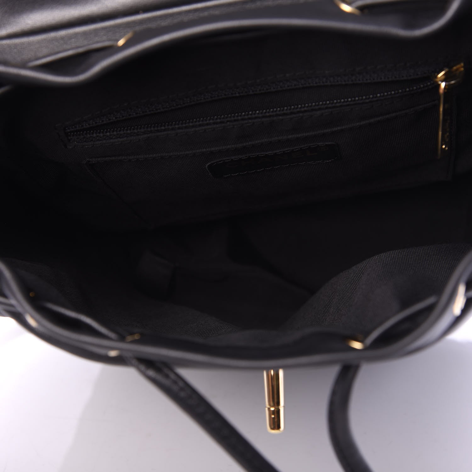 Chanel Lambskin Quilted Small Urban Spirit Backpack Black 4 of 10