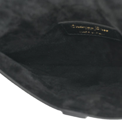 Christian Dior Calfskin Saddle Belt Bag Black 5 of 10