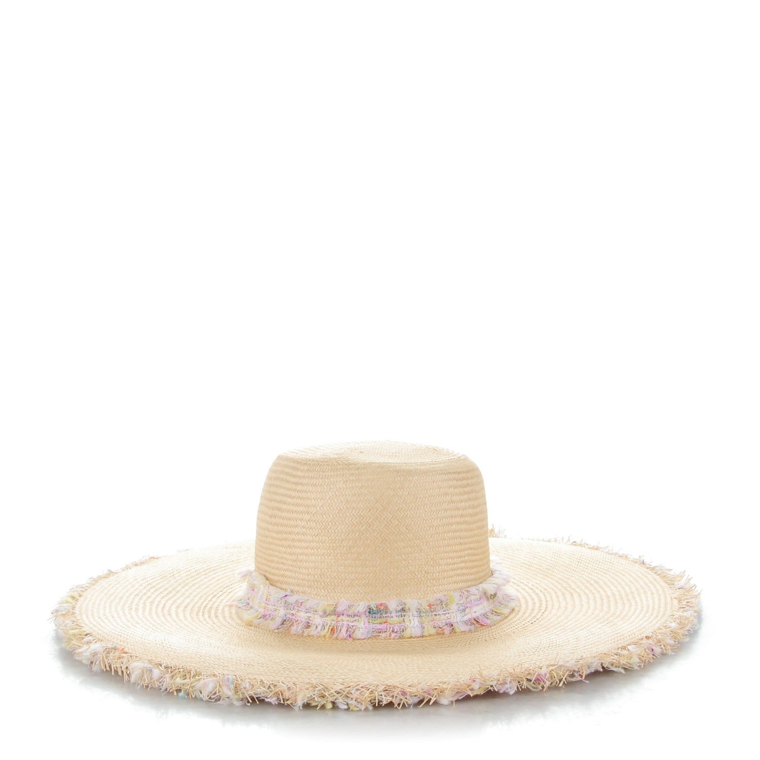 Chanel Straw CC Floppy Hat M Beige 1 of 7