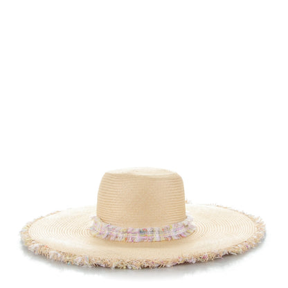 Chanel Straw CC Floppy Hat M Beige 1 of 7