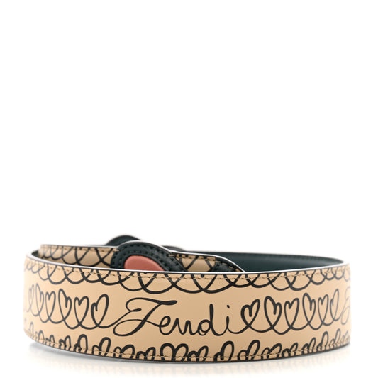 Calfskin Open Your Heart Strap You Amido Amazzonia Multicolor