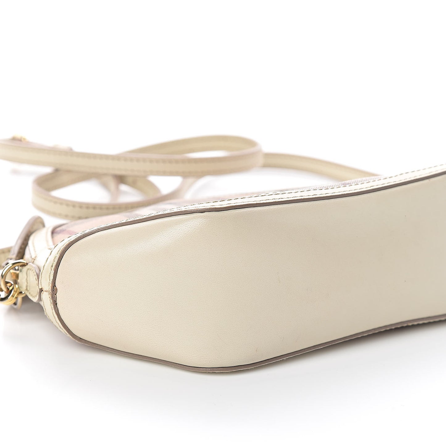 Haymarket Check Mini Orchard Crossbody Beige