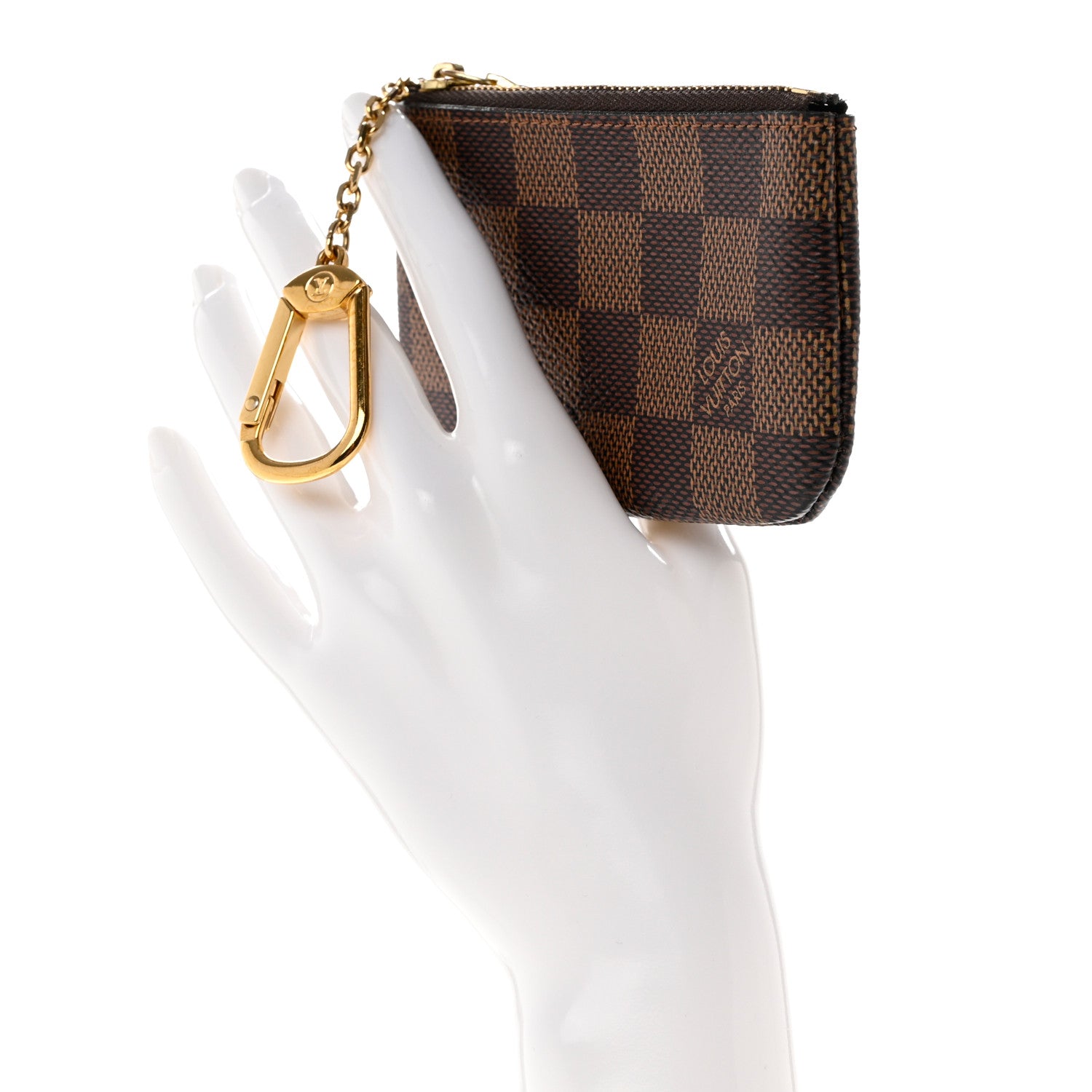 Louis Vuitton Damier Ebene Key Pouch 2 of 7