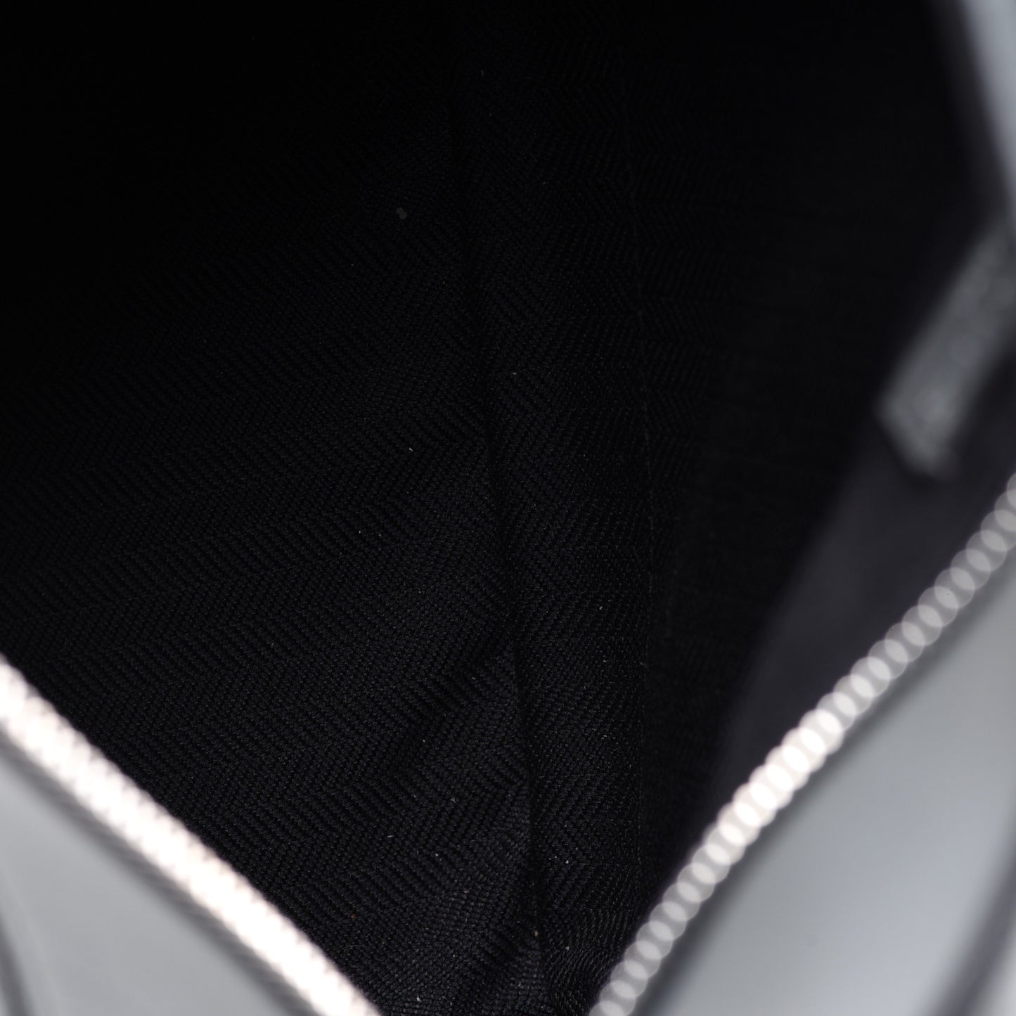 Calfskin Small Puzzle Bag Gunmetal