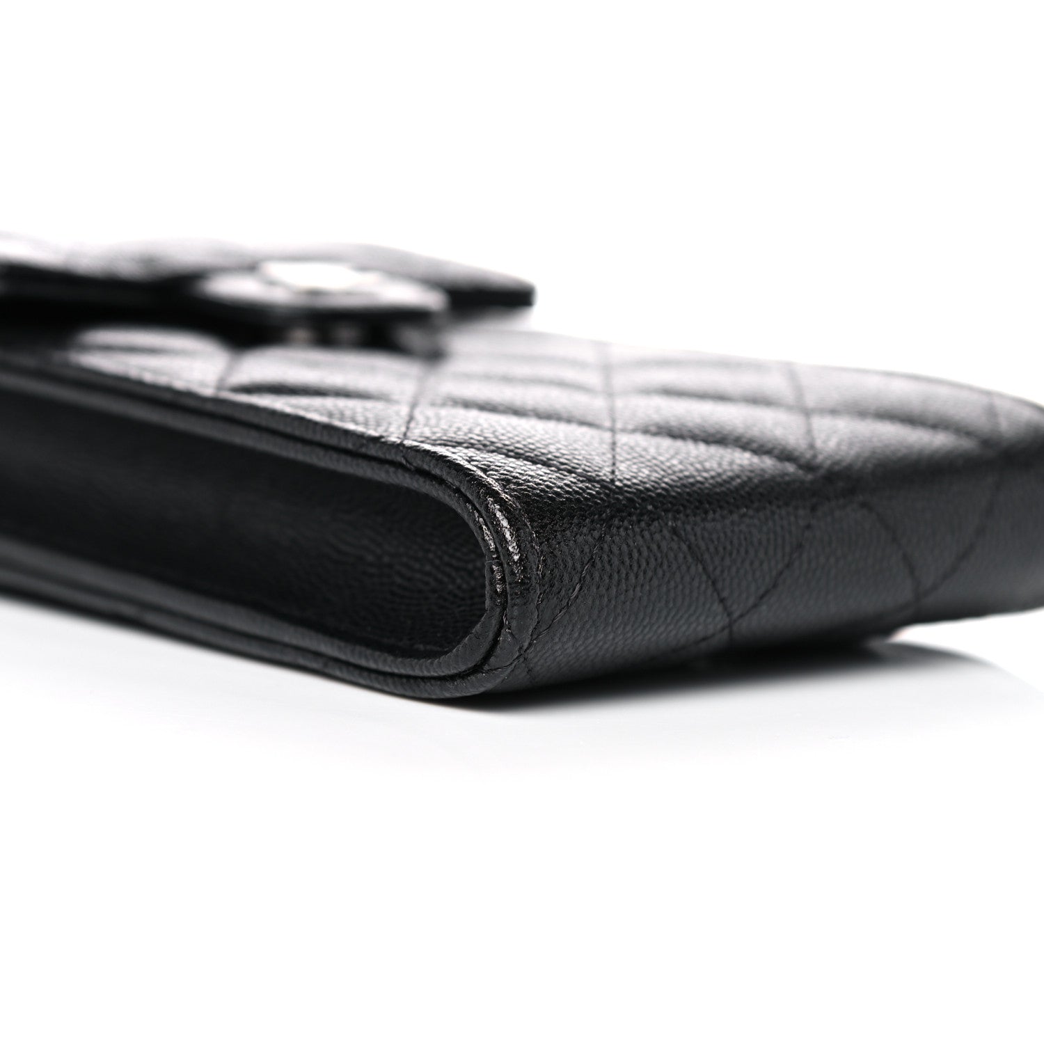 Chanel Caviar Quilted Classic Phone Holder Black 9 of 11