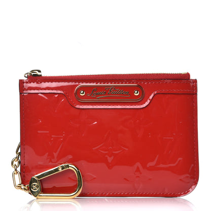 Louis Vuitton Vernis Key Pouch Cherry 1 of 7
